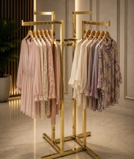 Imported Gold 4 way Stand
